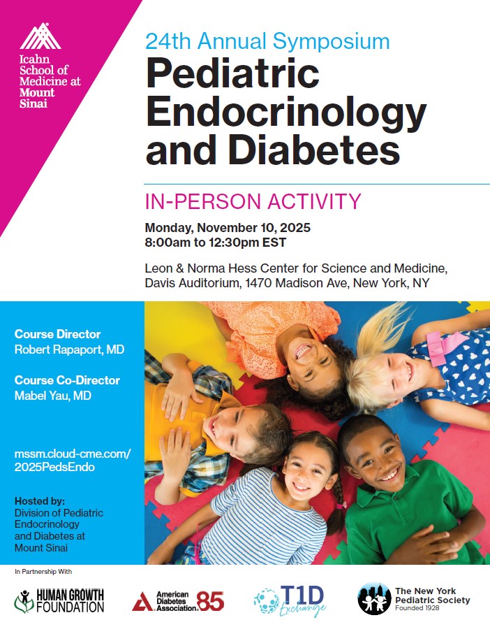 24th Annual Pediatric Endocrinology and Diabetes Symposium Banner