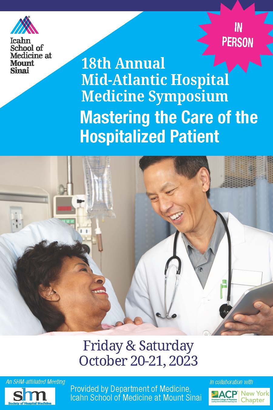 18th Annual Mid-Atlantic Hospital Medicine Symposium Banner