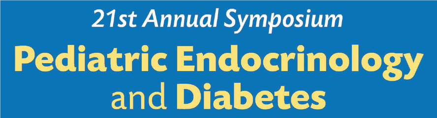 21st Annual Pediatric Endocrinology and Diabetes Symposium Banner